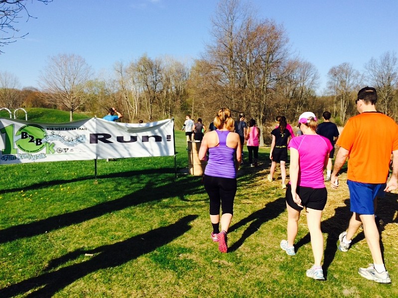 2015-05 B2B 10K 105.JPG - A great running, walking and biking trail for everyone!